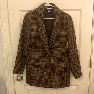 Old Navy Brown Detective Blazer NWT